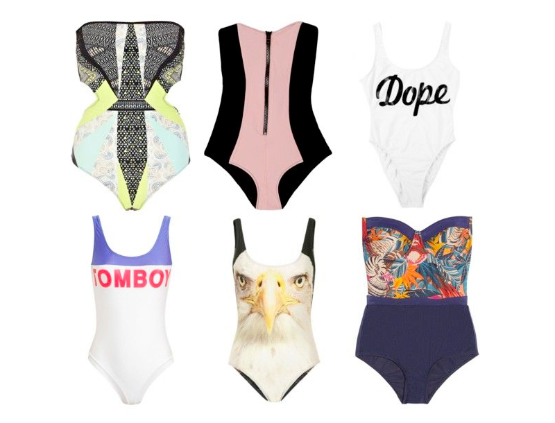 one piece bathingsuits- on trend