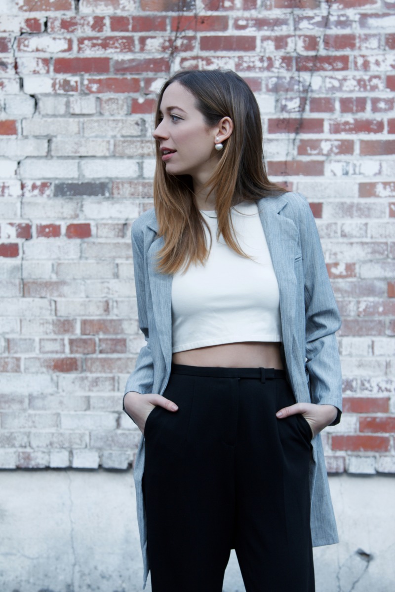 Montreal fashion blogger Gabrielle Lacasse