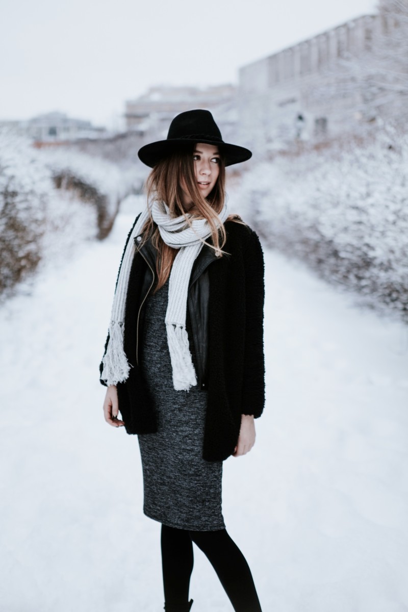 winter layering canadian blogger