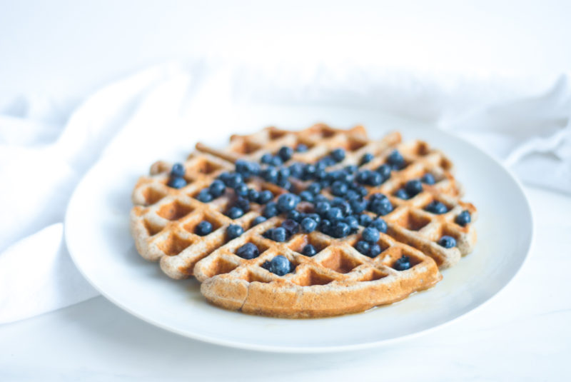 healthy-breakfast-waffle-buckwheat
