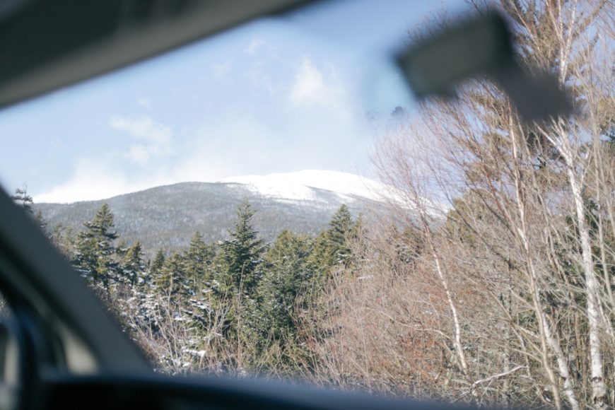 White Mountains New Hampshire Live free